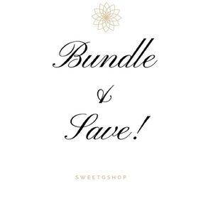 Create a bundle I’ll drop the prices 💋